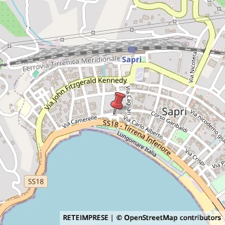 Mappa Piazza Regina Elena, 27, 84073 Sapri, Salerno (Campania)