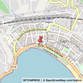 Mappa Corso Italia, 18, 84073 Sapri, Salerno (Campania)