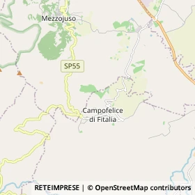Mappa Campofelice di Fitalia