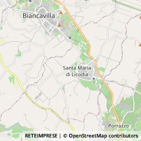 Mappa Santa Maria di Licodia