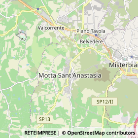 Mappa Motta Sant'Anastasia