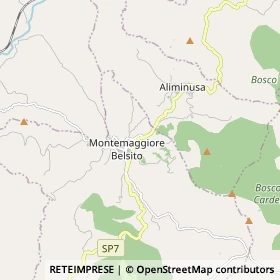 Mappa Montemaggiore Belsito