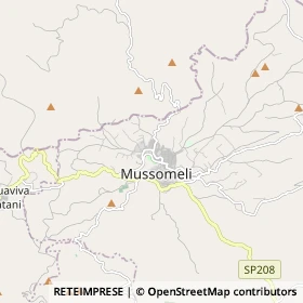 Mappa Mussomeli