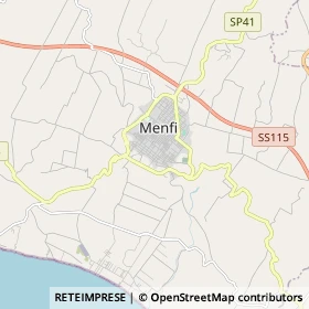 Mappa Menfi