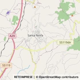 Mappa Santa Ninfa