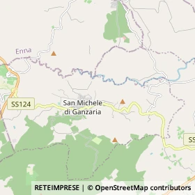 Mappa San Michele di Ganzaria