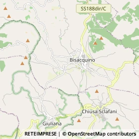 Mappa Bisacquino