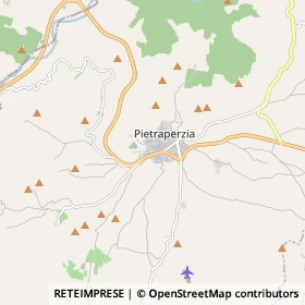 Mappa Pietraperzia