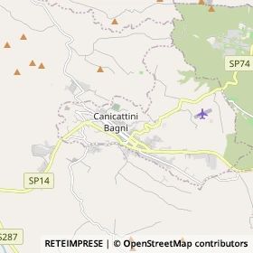 Mappa Canicattini Bagni