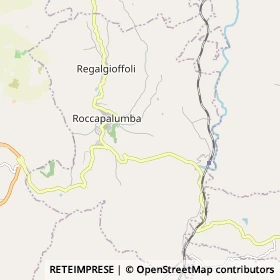 Mappa Roccapalumba