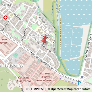 Mappa Via del pozzetto, 09126 Cagliari, Cagliari (Sardegna)