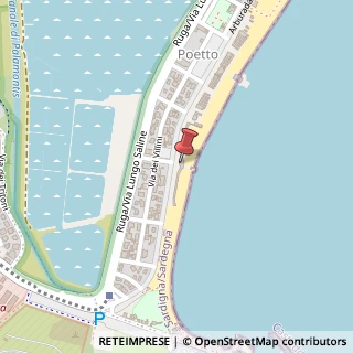 Mappa Viale Lungo Mare Poetto, 10, 09126 Cagliari, Cagliari (Sardegna)