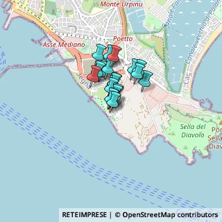 Mappa Via dei Navigatori, 09126 Cagliari CA, Italia (0.52273)
