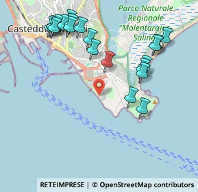 Mappa Piazzale Lazzaretto, 09126 Cagliari CA, Italia (2.533)
