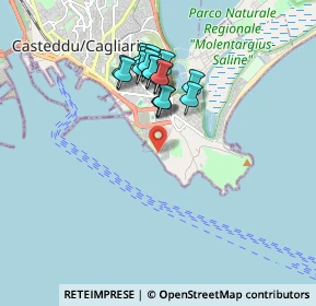 Mappa Piazzale Lazzaretto, 09126 Cagliari CA, Italia (1.64824)