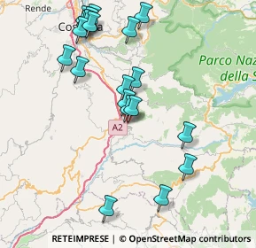 Mappa Via Lorenzo di Piano, 87056 Santo Stefano di Rogliano CS, Italia (9.4135)