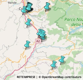Mappa Via Lorenzo di Piano, 87056 Santo Stefano di Rogliano CS, Italia (9.945)