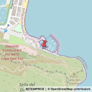 Mappa Via Marina Piccola, , 09100 Cagliari, Cagliari (Sardegna)