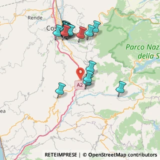 Mappa Via Don Battista Nigro, 87056 Santo Stefano di Rogliano CS, Italia (8.991)