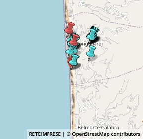Mappa SS 18, 87030 Belmonte Calabro CS (1.372)