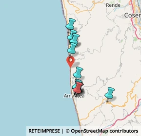 Mappa SS 18, 87030 Belmonte Calabro CS (6.39308)