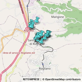 Mappa Via del Merone, 87056 Santo Stefano di Rogliano CS, Italia (0.447)