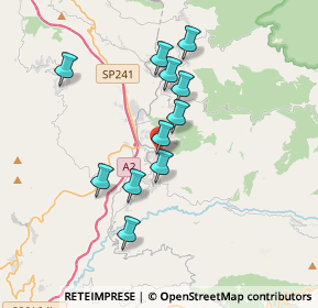 Mappa SP74, 87056 Santo Stefano di Rogliano CS, Italia (3.44091)