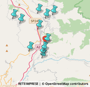 Mappa Piazza Giuseppe Mazzei, 87056 Santo Stefano di Rogliano CS, Italia (3.93727)