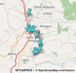 Mappa Piazza Giuseppe Mazzei, 87056 Santo Stefano di Rogliano CS, Italia (2.03909)