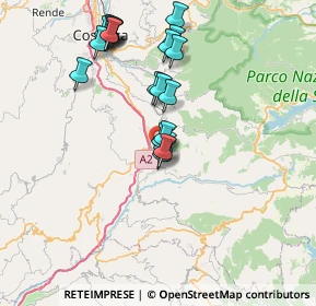 Mappa Piazza Giuseppe Mazzei, 87056 Santo Stefano di Rogliano CS, Italia (7.974)