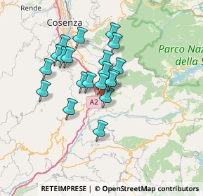 Mappa Piazza Giuseppe Mazzei, 87056 Santo Stefano di Rogliano CS, Italia (5.971)
