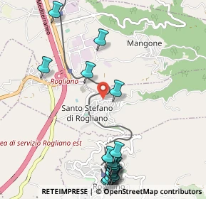 Mappa Piazza Giuseppe Mazzei, 87056 Santo Stefano di Rogliano CS, Italia (1.514)