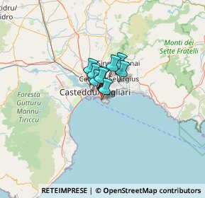 Mappa Viale Sant'Elia, 09126 Cagliari CA, Italia (13.34273)