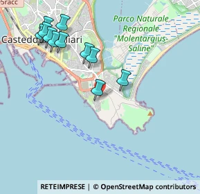 Mappa Viale Sant'Elia, 09126 Cagliari CA, Italia (2.35182)