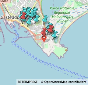 Mappa Viale Sant'Elia, 09126 Cagliari CA, Italia (2.132)