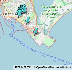 Mappa Viale Sant'Elia, 09126 Cagliari CA, Italia (2.865)