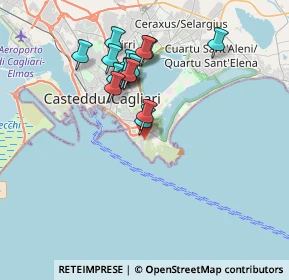 Mappa Viale Sant'Elia, 09126 Cagliari CA, Italia (3.608)