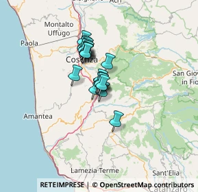 Mappa Piano Lago, 87056 Santo Stefano di Rogliano CS, Italia (8.8865)