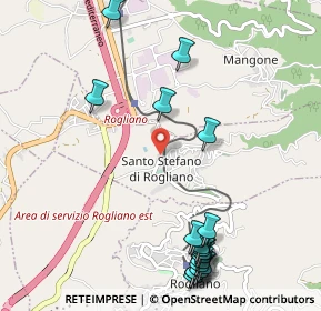 Mappa Piano Lago, 87056 Santo Stefano di Rogliano CS, Italia (1.481)