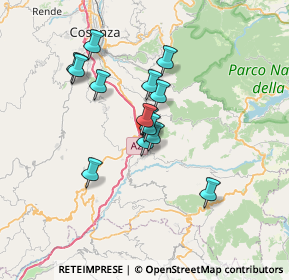 Mappa Mangone, 87056 Santo Stefano di Rogliano CS, Italia (5.81429)