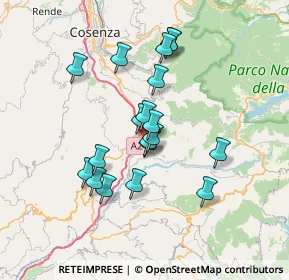Mappa Piano Lago, 87056 Santo Stefano di Rogliano CS, Italia (6.52947)