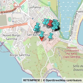 Mappa Viale Calamosca, 09126 Cagliari CA, Italia (0.424)