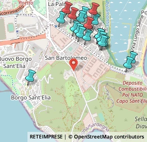 Mappa Viale Calamosca, 09126 Cagliari CA, Italia (0.609)