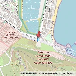 Mappa Via Marina Piccola, 1, 09126 Cagliari, Cagliari (Sardegna)