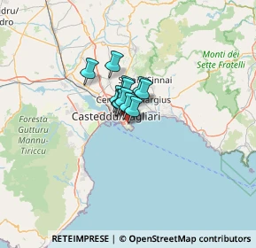 Mappa Viale del Poetto, 09126 Cagliari CA, Italia (5.59833)