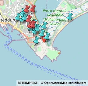 Mappa Viale del Poetto, 09126 Cagliari CA, Italia (2.0225)