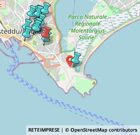 Mappa Viale del Poetto, 09126 Cagliari CA, Italia (2.93733)