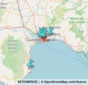 Mappa Via Piero Schiavazzi, 09126 Cagliari CA, Italia (30.26667)