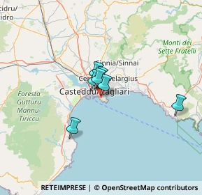 Mappa Via Piero Schiavazzi, 09126 Cagliari CA, Italia (18.8925)