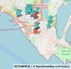 Mappa Via Piero Schiavazzi, 09126 Cagliari CA, Italia (1.03353)